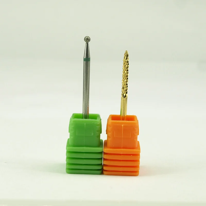 

2pcs High quality Nail Drill Bit New Nail Art Salon Tools Electric Drill Carbide Nail File Drill Bit For Nail Drill D030T.