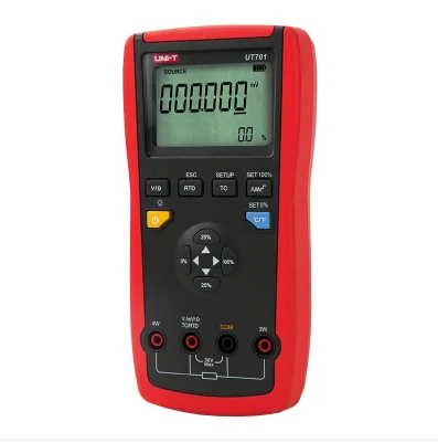 UNI-T UT701 Single Function Temperature Calibrator 6-digit display  Manual stepping and Automatic Stepping and  Ramping ,New.