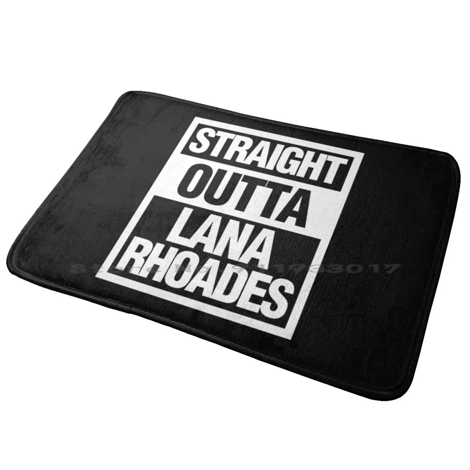 Straight Outta Lana Rhoades Entrance Door Mat Bath Mat Rug Magenta Skateboards Chocolate Skateboards Anti Hero Anti-Slip