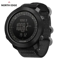 NORTH EDGE-reloj Digital deportivo para hombre, horas para correr, nadar, militar, altímetro, barómetro, brújula, resistente al agua, 50m