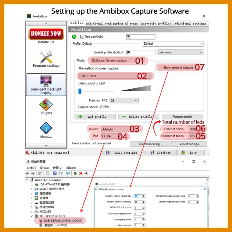 Led ws2812b Fancy Lighting Decoration USB Strip Light RGB Dream Ambient Color for Desktop PC Screen Backlight 1m 2m 3m 4m 5m Rgb