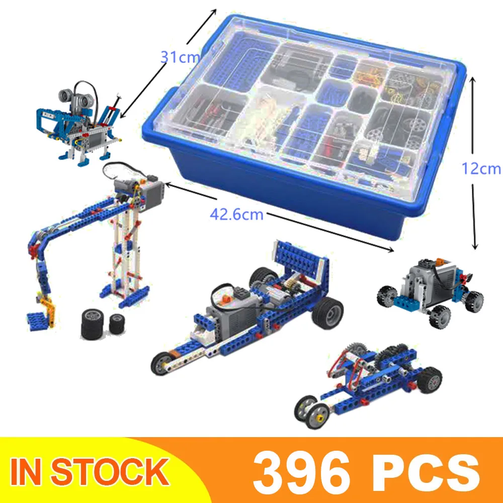 9686 multi MOC Parts Educational school students Learning Building Blocks power function Set for kids