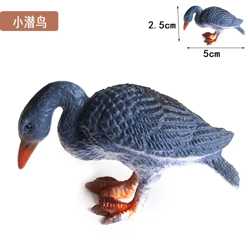 Home Decor Beeldjes Miniaturen Pvc Plastic Gesimuleerde Rubber Vliegende Vogel Zwaan Gans Eagle Papegaai Pauw Uil Model Speelgoed