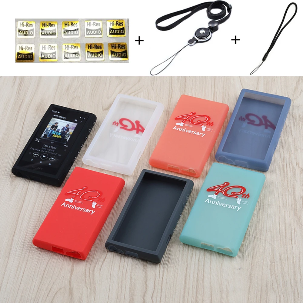 for Sony Walkman A105 A106 NW-A100TPS NW-A105HN NW-A106HN Soft Silicone Protective Skin Case