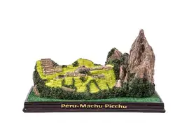 Hot Sale U.S Peru Machu Picchu Creative Resin Crafts World Famous Landmark Model Tourism Souvenir Gifts Collection Home Decor