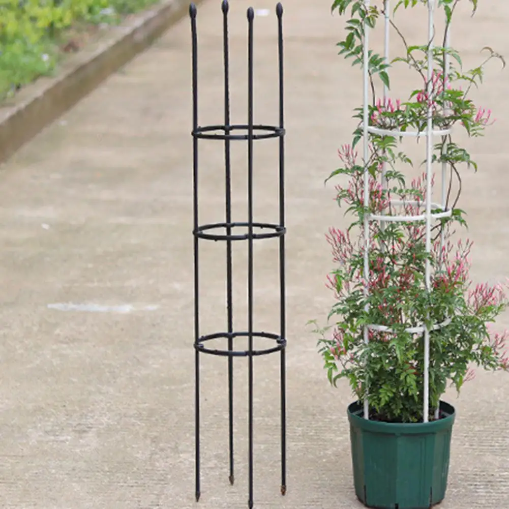 Plastic Plant Climbing Rack European Arch Flower Shelf Vines Support Frame Garden Decor Plant Bracket Garden Trellis 7 Sizes