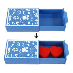 The Power of Magic Box Magic Purple Blue Pull Box Wonderful Feeling Full of Mystery Fun Toys for Kids Teens