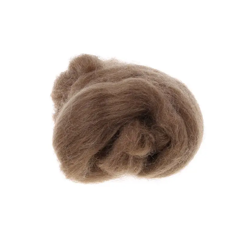 Fashion Wool Corriedale Needlefelting Top Roving Dyed Spinning Wet Felting Fiber Dropshipping