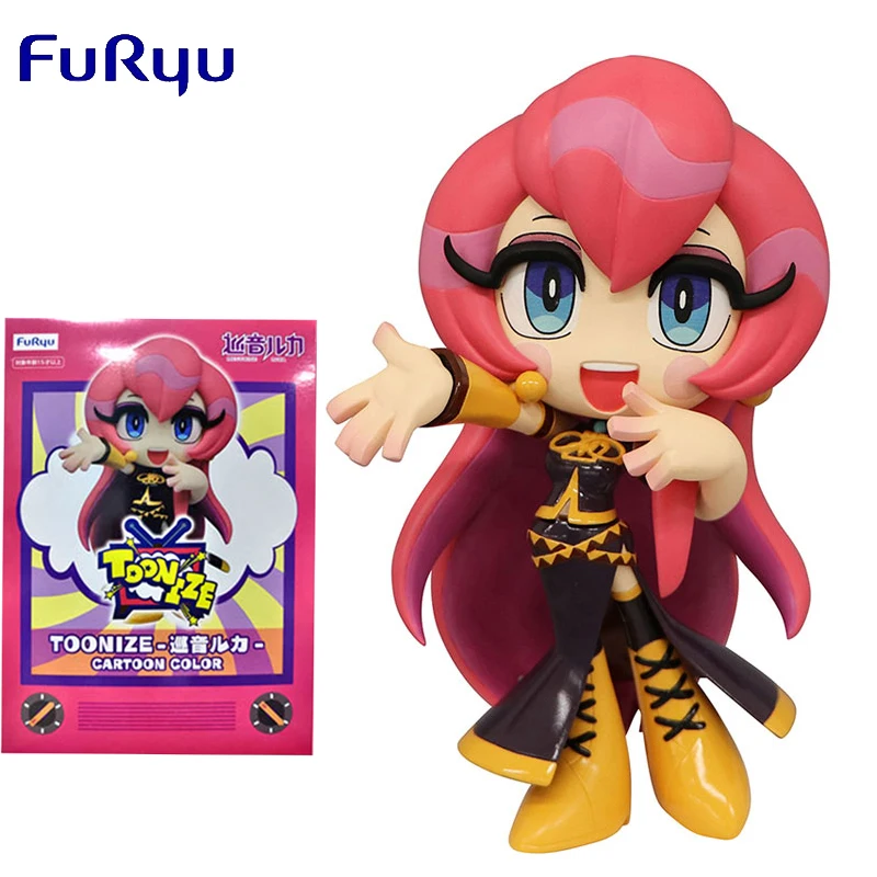 furyu-original-anime-figura-toonize-vocaloid-megurine-luka-13cm-cor-dos-desenhos-animados-pvc-kawaii-colecao-boneca-modelo-criancas-brinquedos-presentes