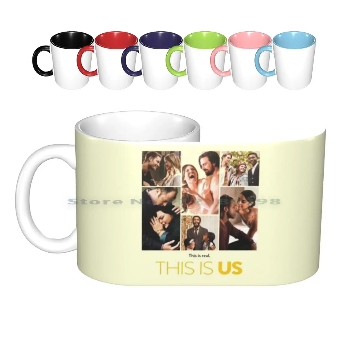 This Is Us This Is Real Ceramic Mugs Coffee Cups Milk Tea Mug This Is Us Drama Comedy Tv Series Popular Series Tv Shows