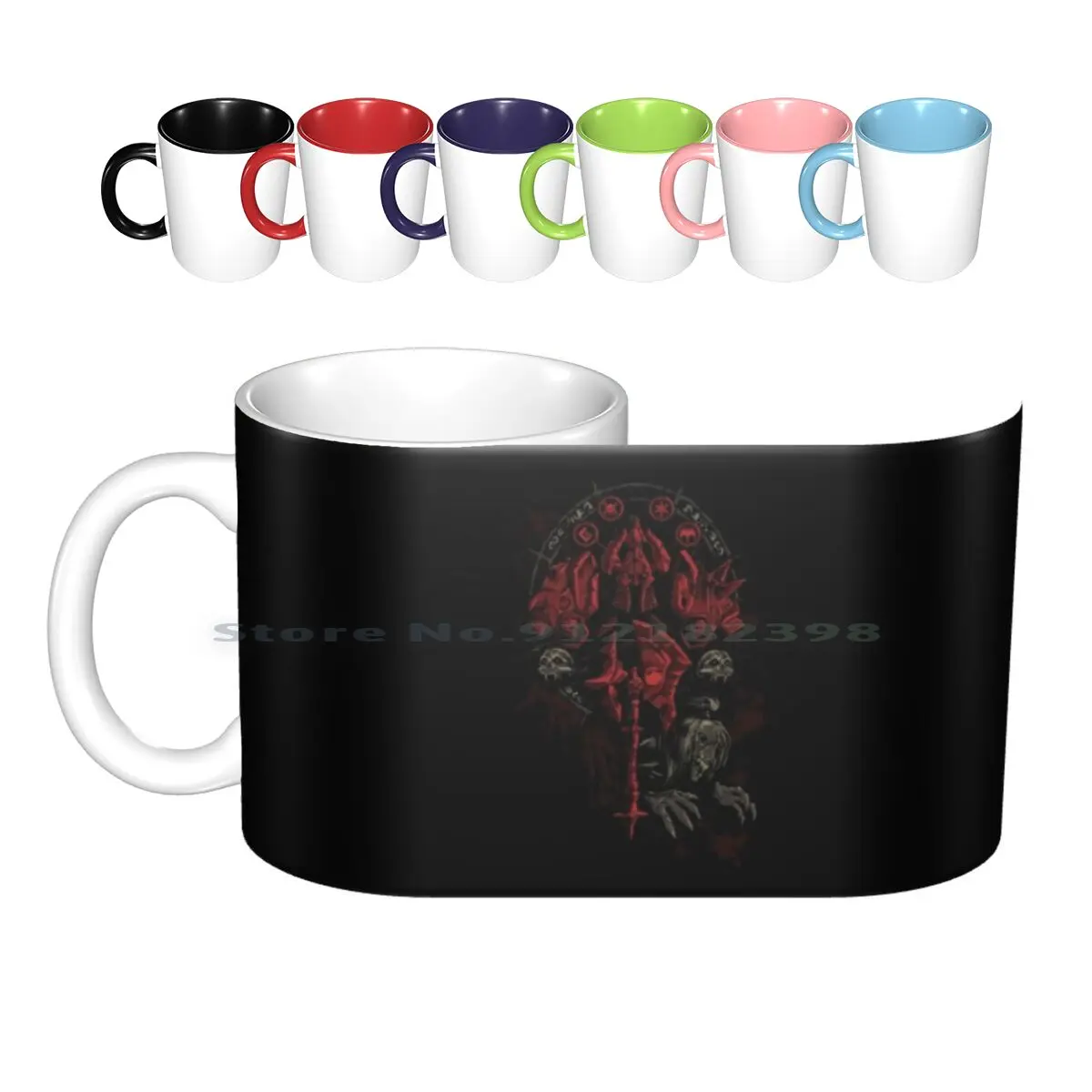 Horde-World Of-Lich King Ceramic Mugs Coffee Cups Milk Tea Mug World Of Thrall Paladin Class Crest Shadowlands World Of World