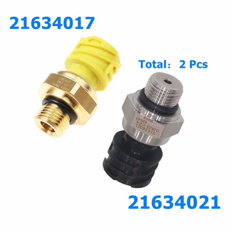 1 Set 21634021 21634017 Ceramic Sensor Crankcase Pressure Switch Sensor Sender For Volvo PENAT TRUCK Diesel D12 D13 FH FM FH