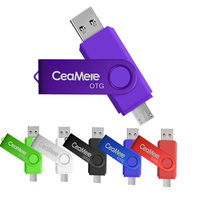 5PCS Ceamere XC OTG USB Flash Drive 128GB 64GB 32GB 16GB Pen Drive Smartphone  Pen Drive USB 2.0 Flash Drive for smart phone