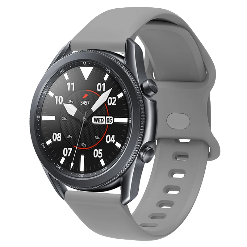 Cinturino in Silicone per Samsung Galaxy Watch3 41mm 45mm cinturino di ricambio per Samsung Galaxy Watch 42mm 46mm/Galaxy Watch 3