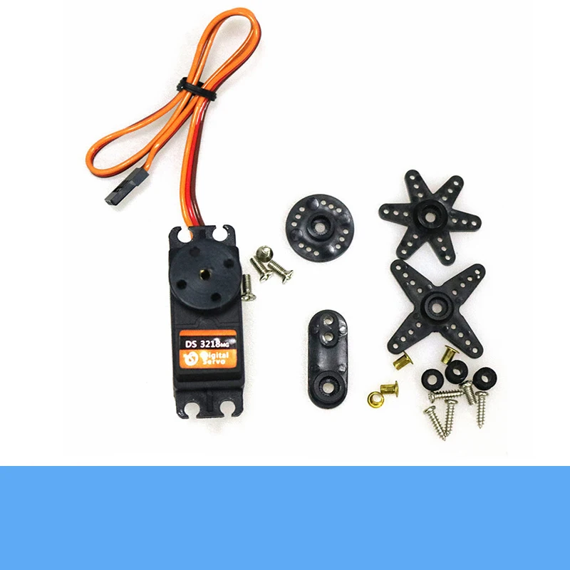 270 Degree High Torque Digital Servo DS3218 Metal Gear Servo With Metal Steering Wheel RC Robot Arm Part DIY For TowerPro