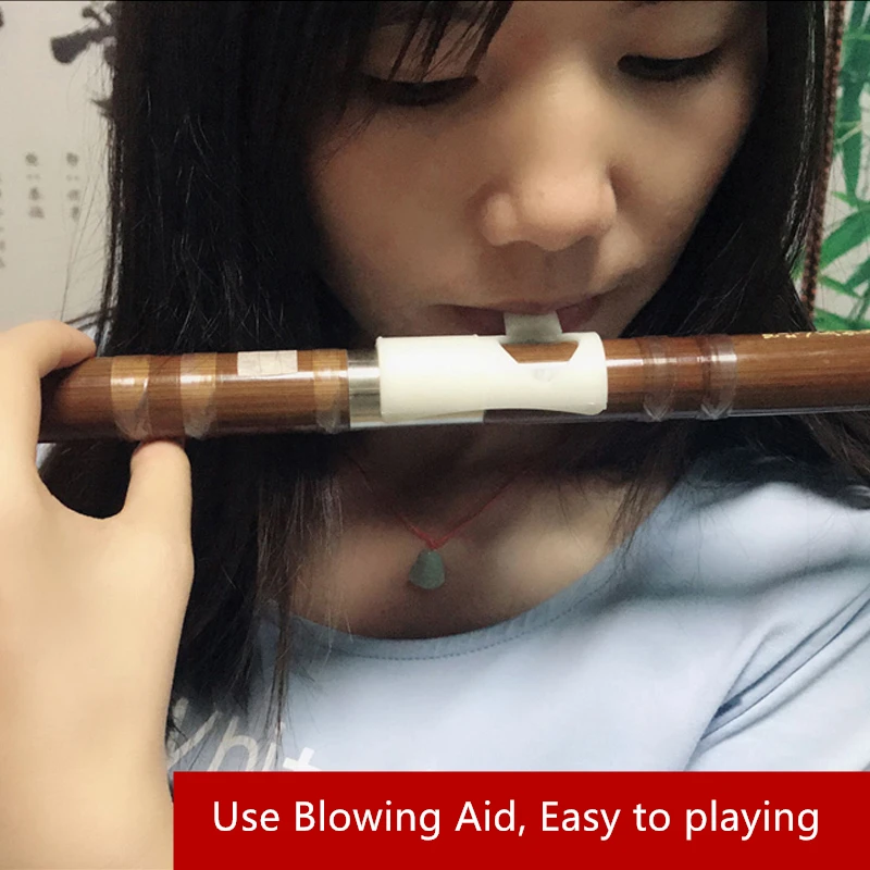 JLM Flute blower mouthpiece whistle for beginner easy to blow bamboo flute dizi blowing aid Helper Accessories