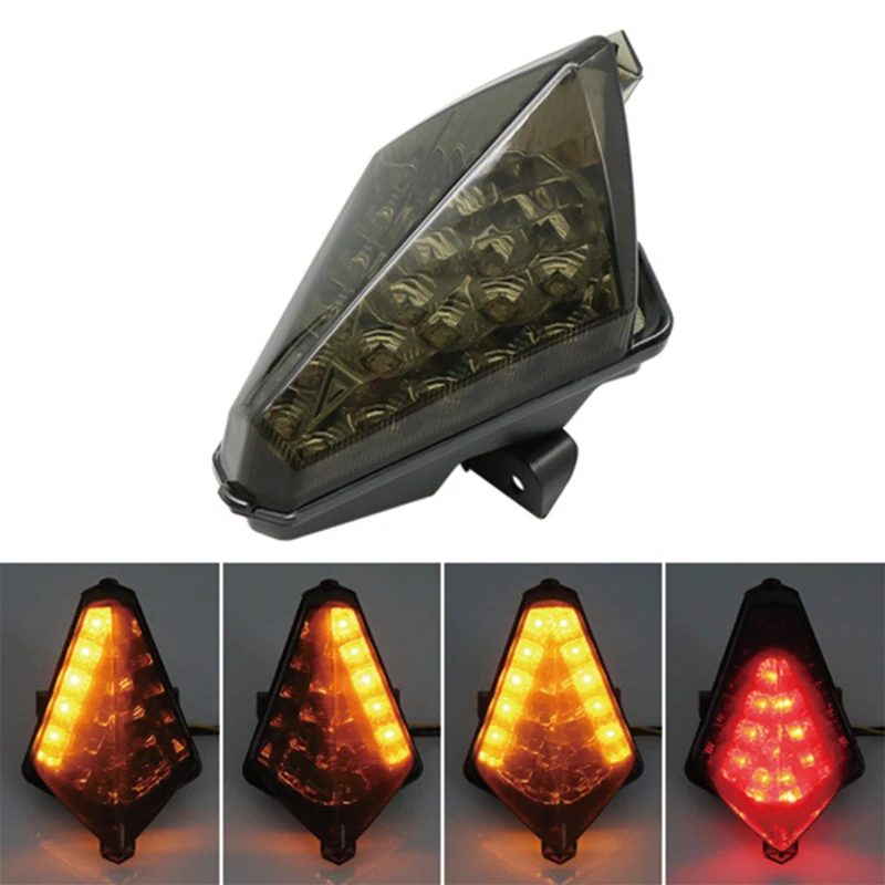 

Motorcycle Rear Tail Light Brake Turn Signals Integrated LED Light Accessories light For Yamaha YZF R1 2007-2008