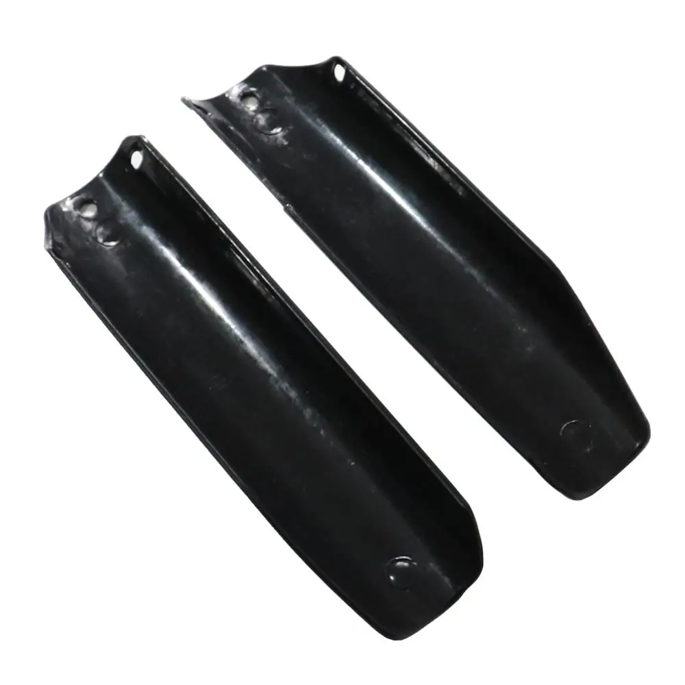 Black Pit Dirt Bike Fornt Fork Leg Guards Sliders For 50cc 110cc 125cc Pit Bike New Protector Shock Absorber Guard Wrap Cover