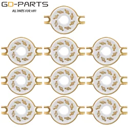 Montaje de chasis de 8 pines, enchufes de tubo de cerámica Octal KT88, KT66, 6SN7, 5AR4, GZ34, 5881, 6V6, 5U4G, 6550, 6J7, 6SJ7, 10 unidades
