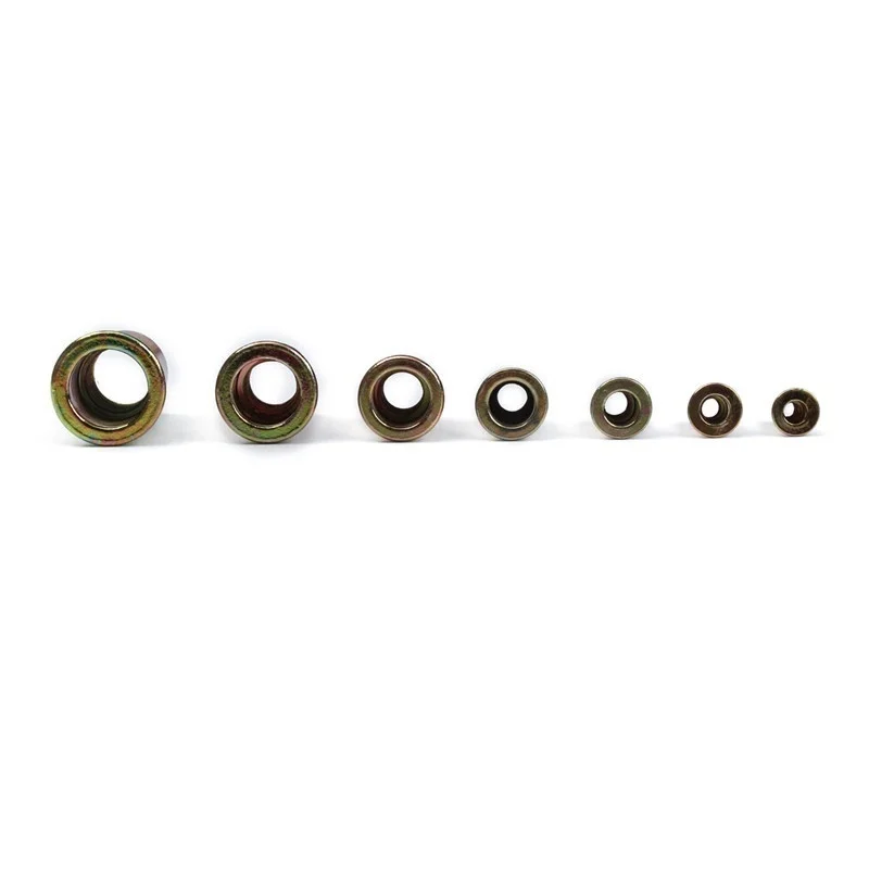 300/220/90pcs M3 M4 M5 M6 M8 M10 M12 Zinc Plated Carbon Steel Flat Head Rivet Nuts OR BT606 Manual Riveter Gun Nut Gun