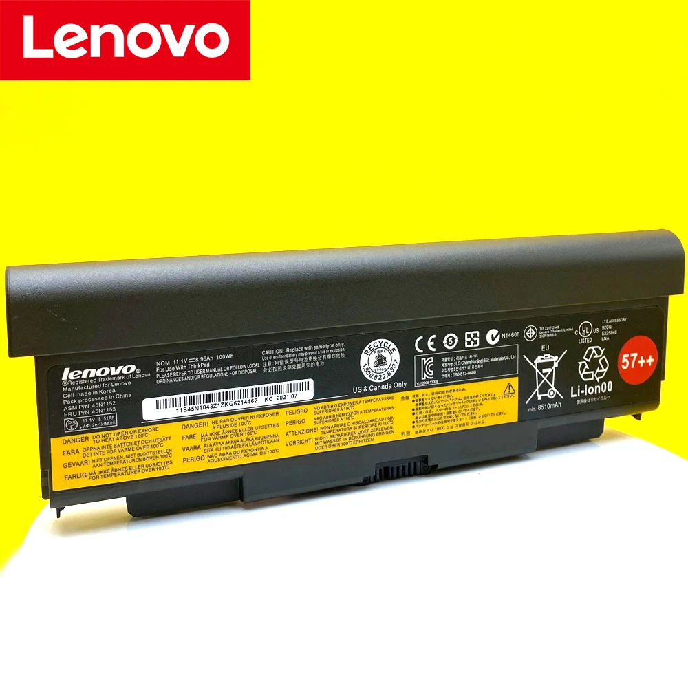 NEW Original Battery For Lenovo Thinkpad T440p T540P 45N1152 45N1153 W540 45N1145 45N1147 45N1149 45N1151 45N1153 L440 L540