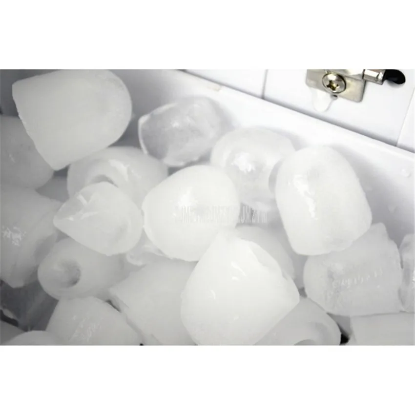 10-15 kg/day ice making machine 상업용 우유 차 커피 바 숍 수동 급수 자동 소형 원형 아이스 메이커 기계