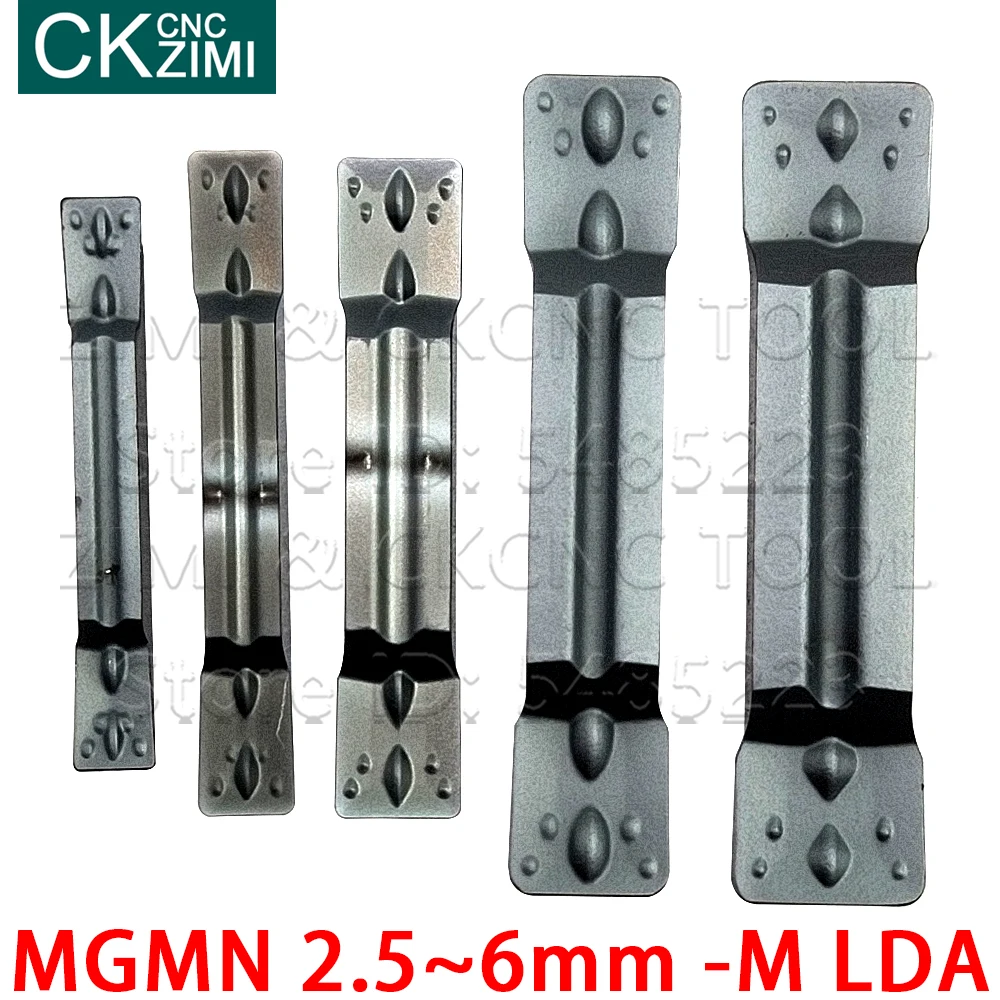 MGMN250 MGMN300 MGMN400 MGMN500 MGMN600 M LDA Karbida Sisipan Memotong Grooving Sisipan CNC Bubut Alat MGMN untuk Stainless Steel