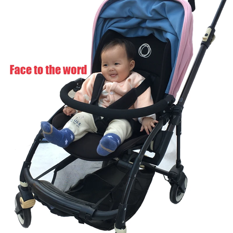 Baby Stroller accessories Extend Handle Hailrail and Adjustable Armrest For Bugaboo Bee 3 Bee 5 Bee6