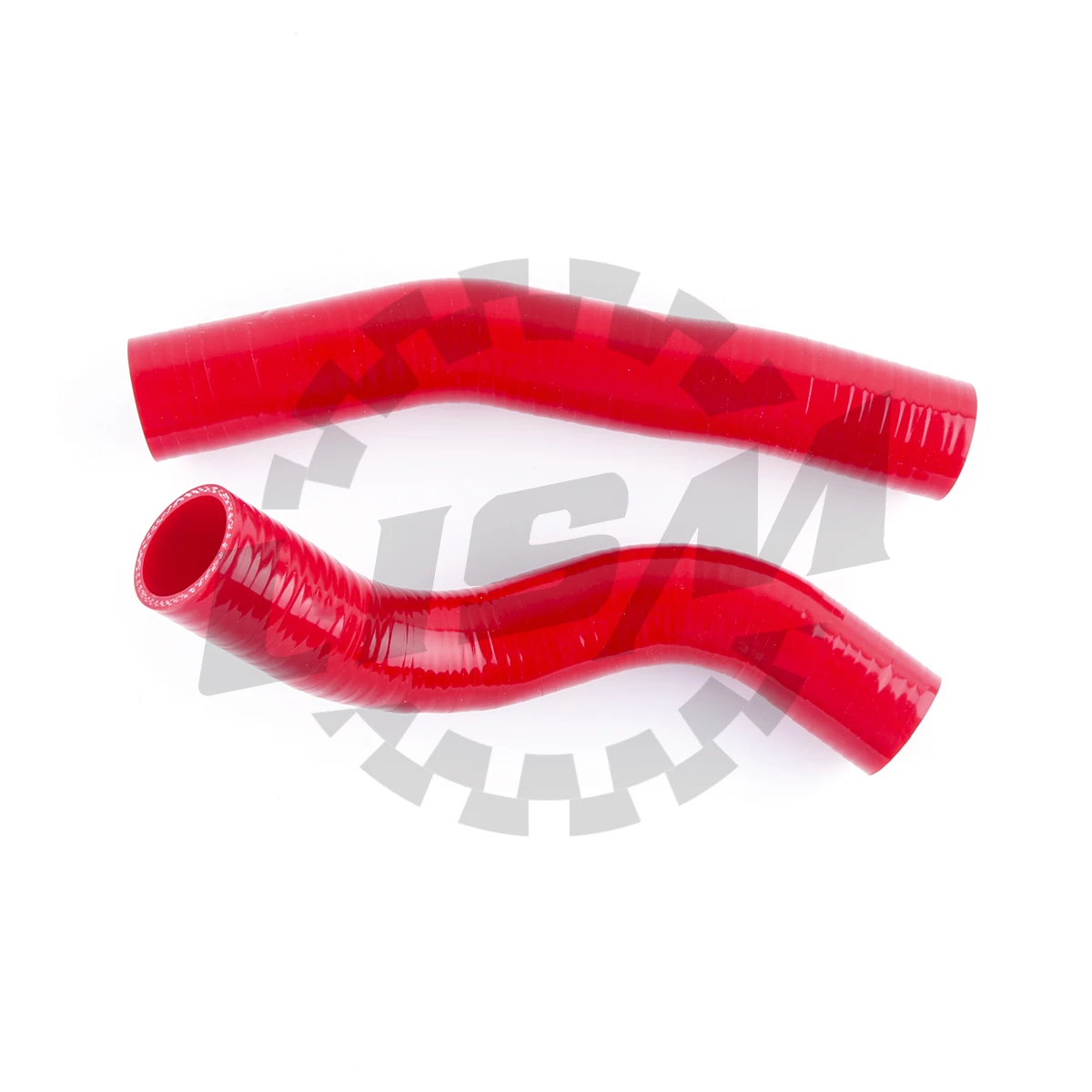 2PCS For Toyota Landcruiser HZJ80 1HZ motor 1990-1998 Silicone Radiator Coolant Hose Upper and Lower 1991 92 93 94 95 96 97