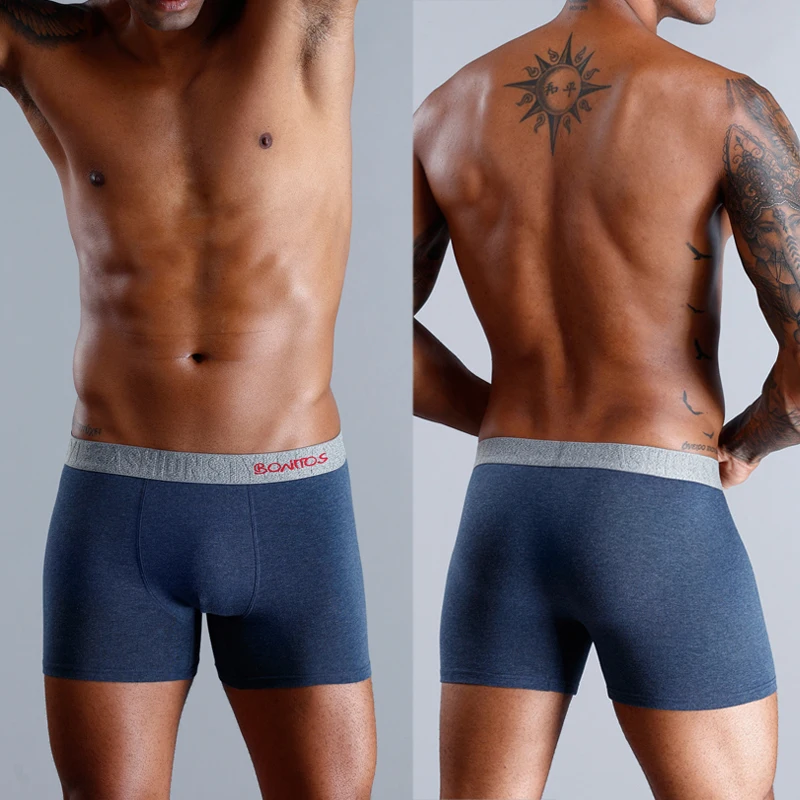 4PCS Boxers For Mens Underwear Sexy Men\'s Panties Lot Cotton Boxershorts Man Undrewear Comfortable Underpants Male Boxer Shorts