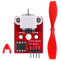 OPEN-SMART 5V 3.3V L9110H Fan Motor Module DIY Fan Propeller Firefighting Robot For Arduino