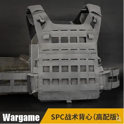 سترة تكتيكية SPC خفيفة الوزن، نظام MOLLE عالي التكوين مع لوحة توصيل، معدات JPC #3