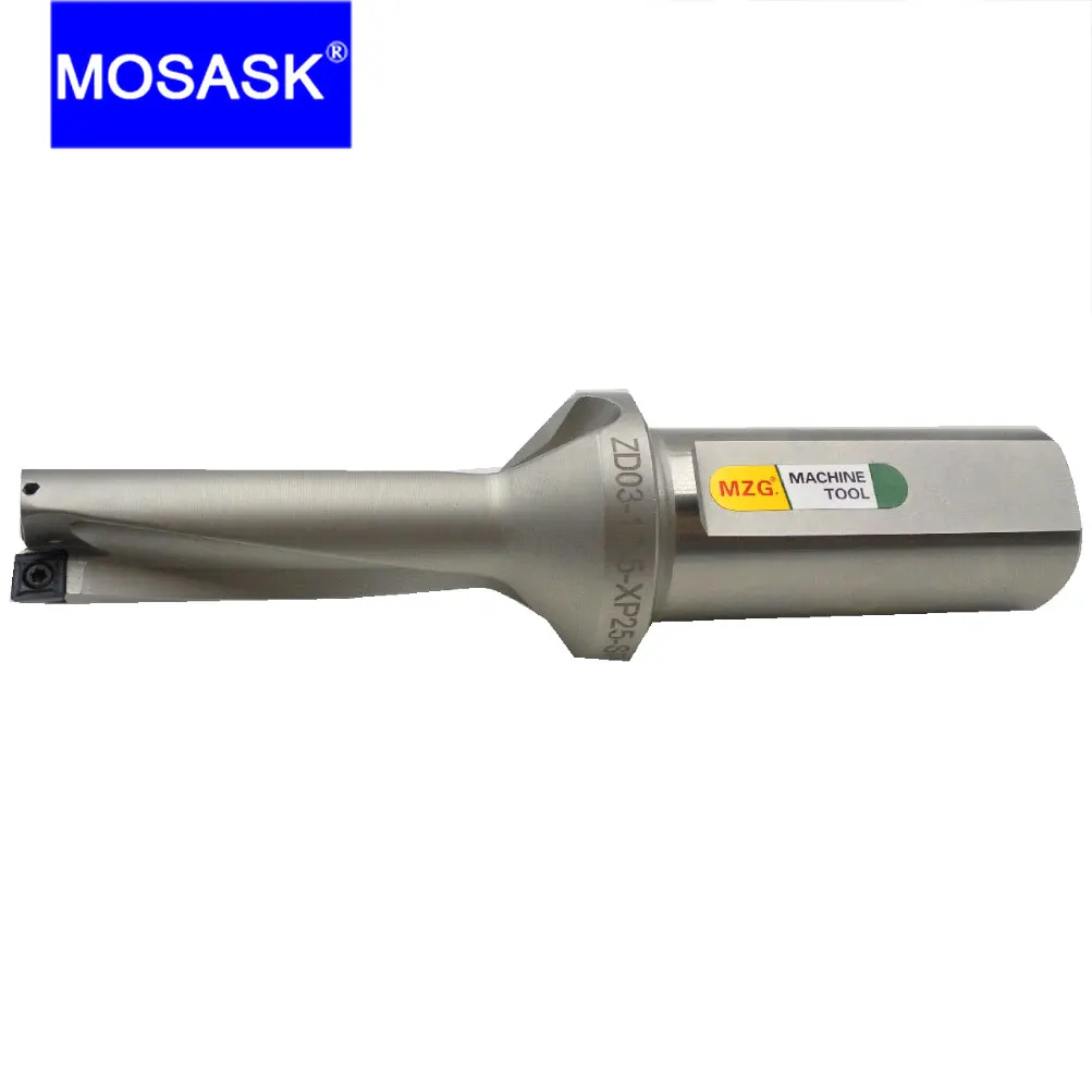 MOSASK D2 SP 40mm-50mm U Bits Drilling Carbide Insert Hole Machining Center Abandon Metal Tools Fast Drill
