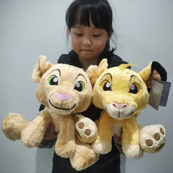 Sitting 25cm The Lion King Simba Plush Toys Simba And Nala Stuffed Animals Soft Doll For Gifts