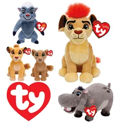 Ty-figuras de animales de peluche de ojos grandes, muñecos de colección, El Rey León, Kion, Simba, Fuli Ono, regalo de cumpleaños, 20CM