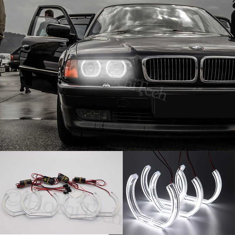 

Для BMW 7 серии E38 740i 740iL 750i 750iL 730d 740d 728i 1995-2001 Фара XENON Crystal DTM Style LED Angel Eyes Light Turn