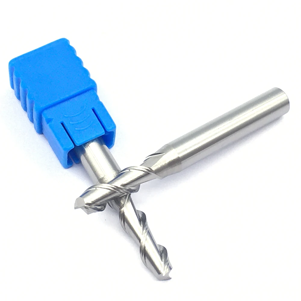 Endmill 1 قطعة HRC50 2F 5.0XD6X50L CNC القاطع الألومنيوم النحاس الخشب طحن أدوات معدنية كربيد نهاية مطحنة طحن القاطع