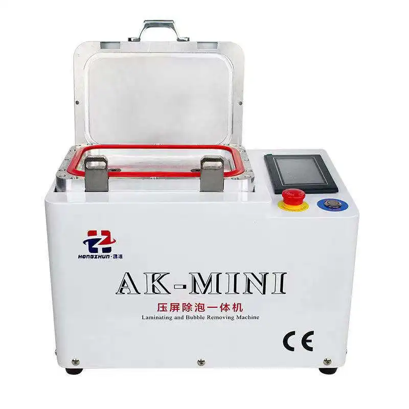 HZ-AK-MINI Oca Lamination Machine With bubble Removing Mobile Phone LCD Display Touchscreen Glass OCA Laminating Repair Machine