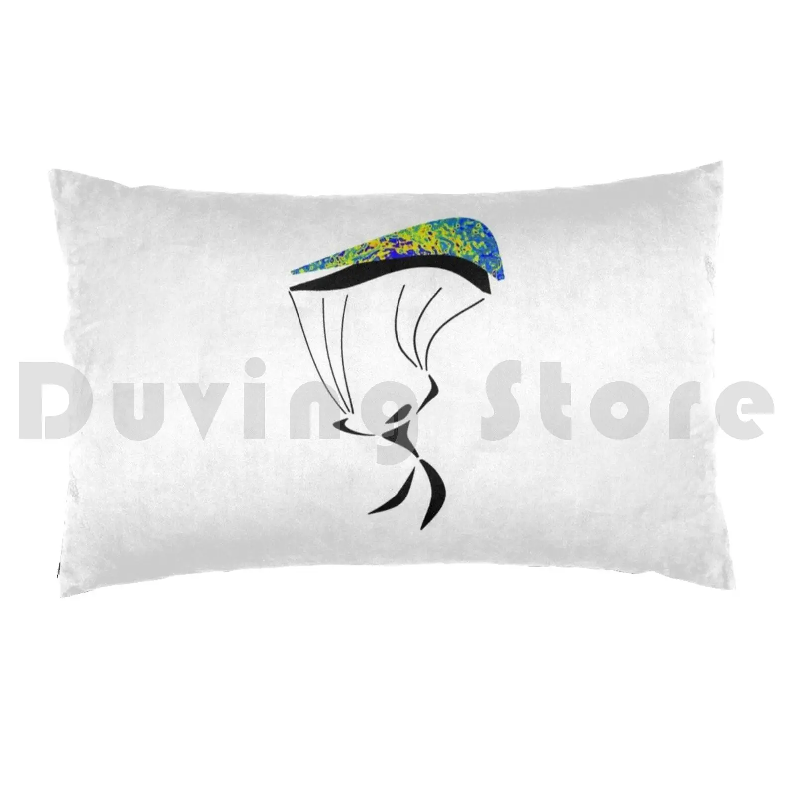 Aerodynamics Pillow Case DIY 50*70 Skydive Skydiver Sky Diver Sky Dive Basejumping Parachute Parachutist Tandem