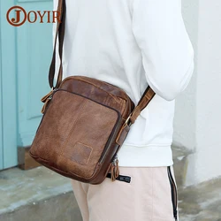 JOYIR Messenger Bag Men Genuine Leather Man Flap Travel Business Crossbody Shoulder Bags For Men Male Bag Leather  Handbags 6423