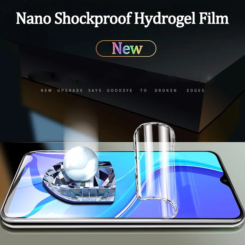 Hydrogel Film For Xiaomi Poco X3 NFC M3 F1 F2 Mi A3 A2 Lite A1 Protective For Mi Max 2 3 Mix 2 2S 3 Play CC9E