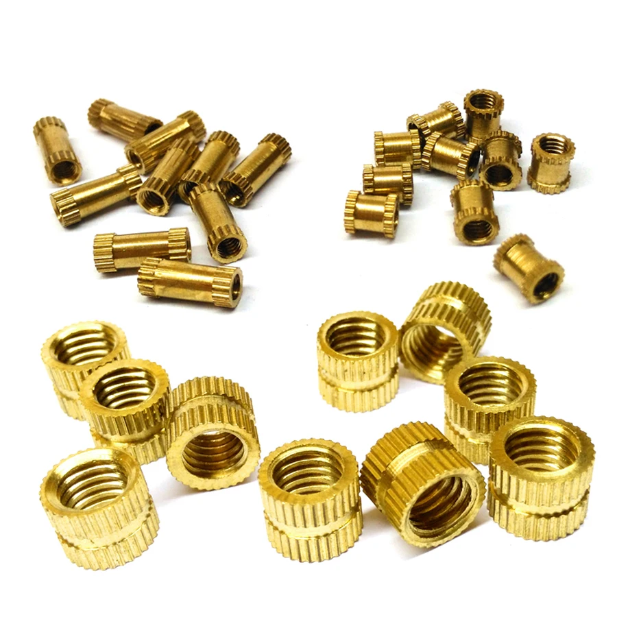 

【DX-Market】m1 m1.2 m1.4 m1.6 Brass Insert Nuts , M1-M16 Plastic Injection Molding Thread Miniature Insert Nut ,B011