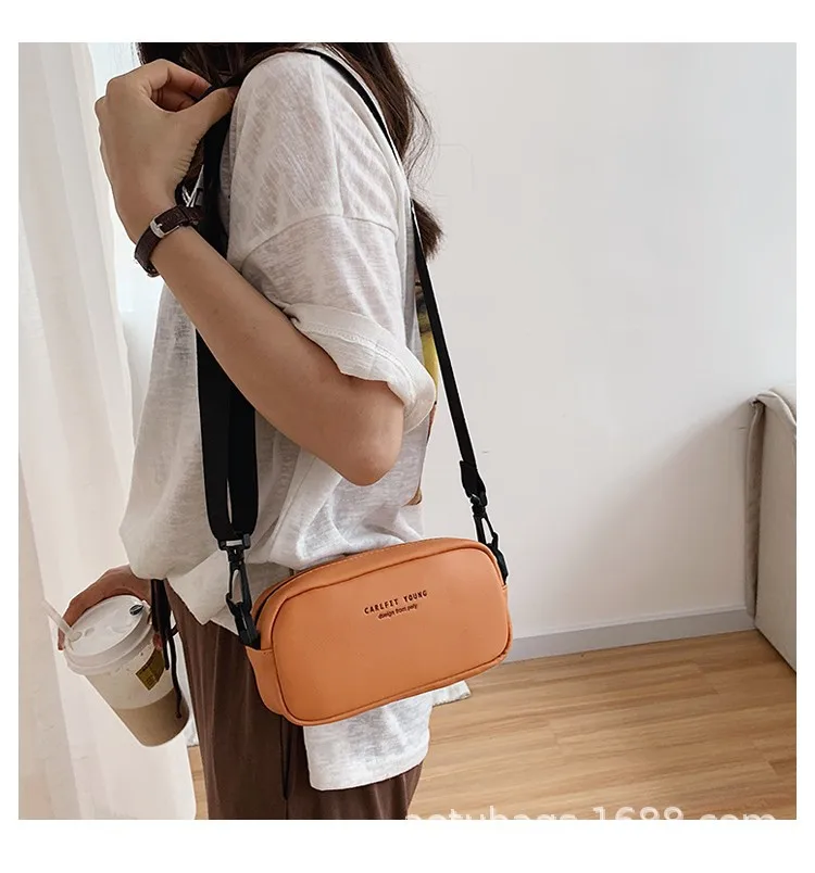 JIULIN2020 New Fashion Shoulder Bag Korean Version Women Designer PU Handbag Solid Color Women's Cross-Body Bag sac a main femme