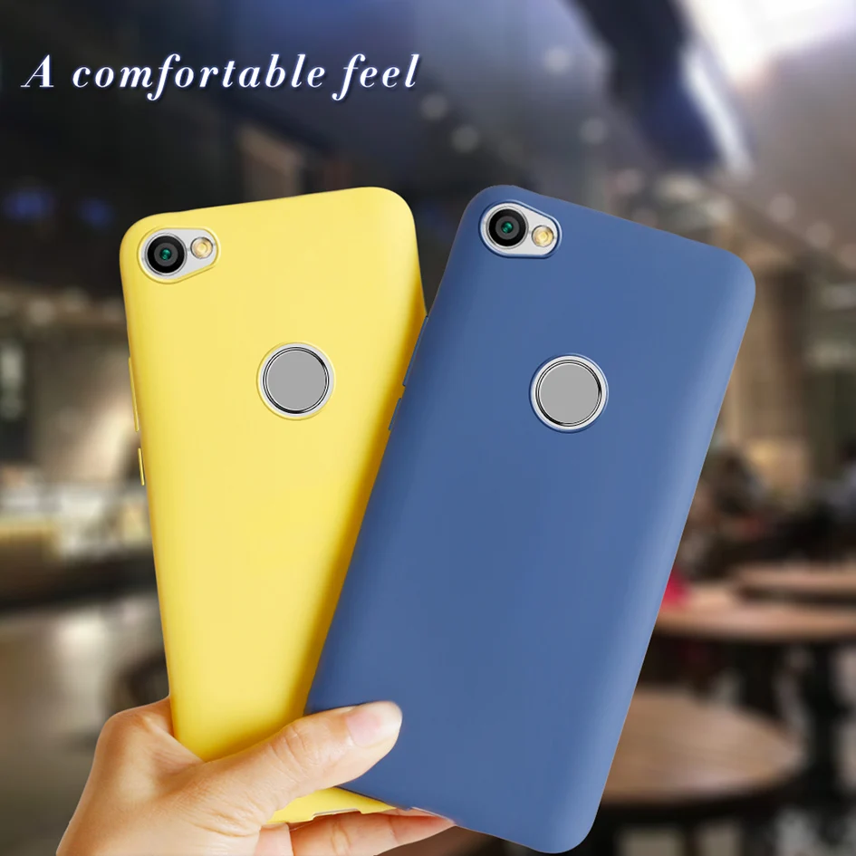 Candy Color Silicon Phone Case For Xiaomi Redmi Note 6 5 7 8 Pro 5A Prime Matte Case on Redmi 7 4A 6A 7A 4X 5 Plus GO Cover Capa