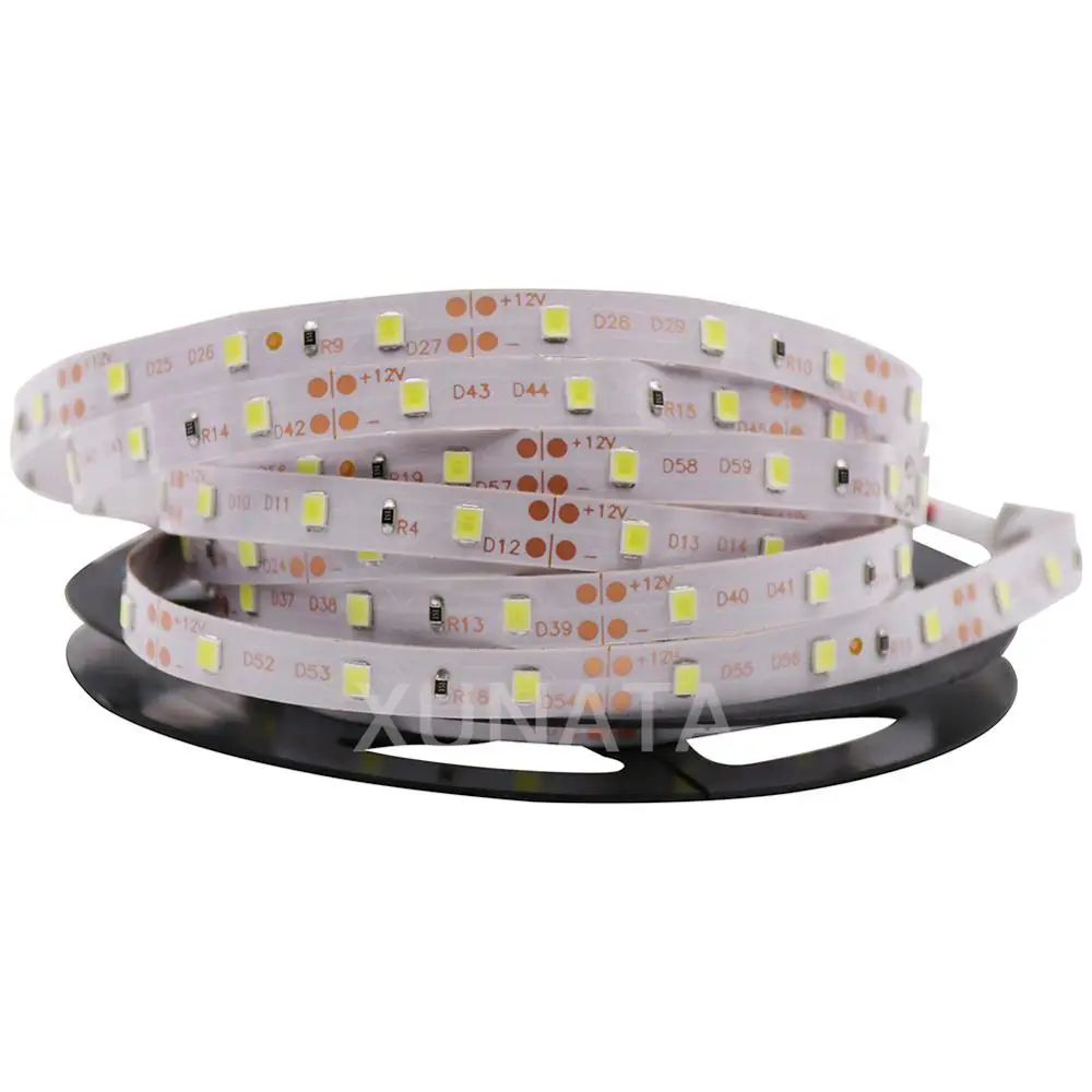 LED-Streifen Licht 2835 12v 5m 60led/m Pixel Streifen flexible LED-Band Band kaltweiß warmweiß blau Wohnkultur