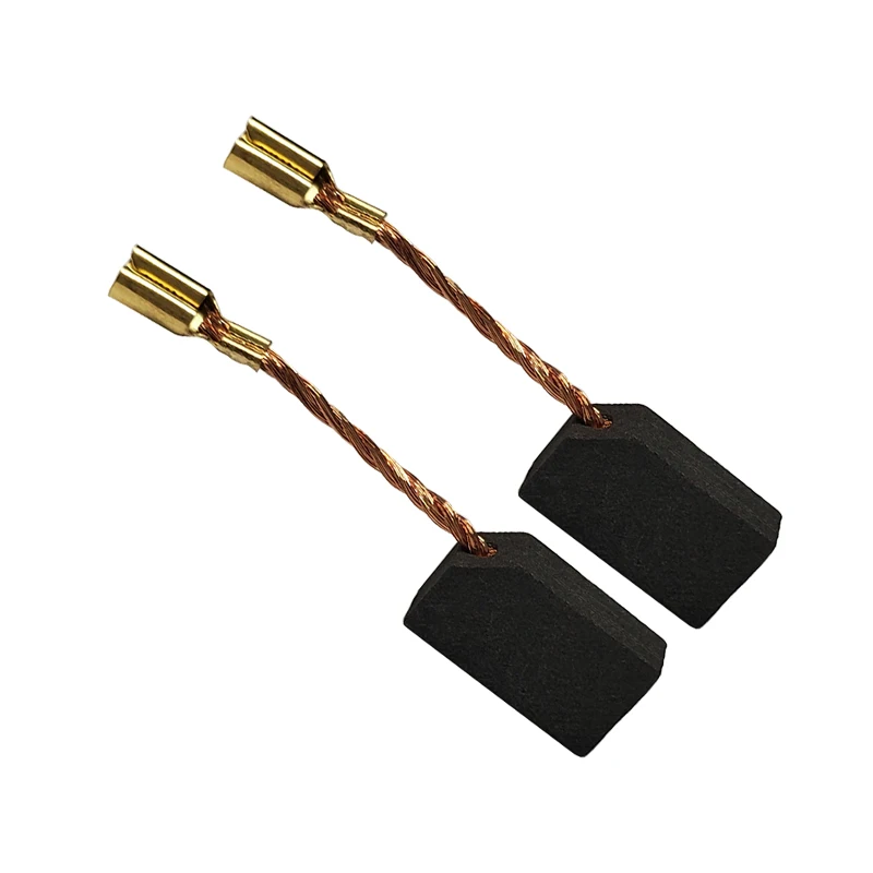 10 Pcs 6*8*14mm Power Tool Carbon Brushes Electric Hammer Angle Grinder Graphite Brush Replacement For Motors Dremel Rotary Tool