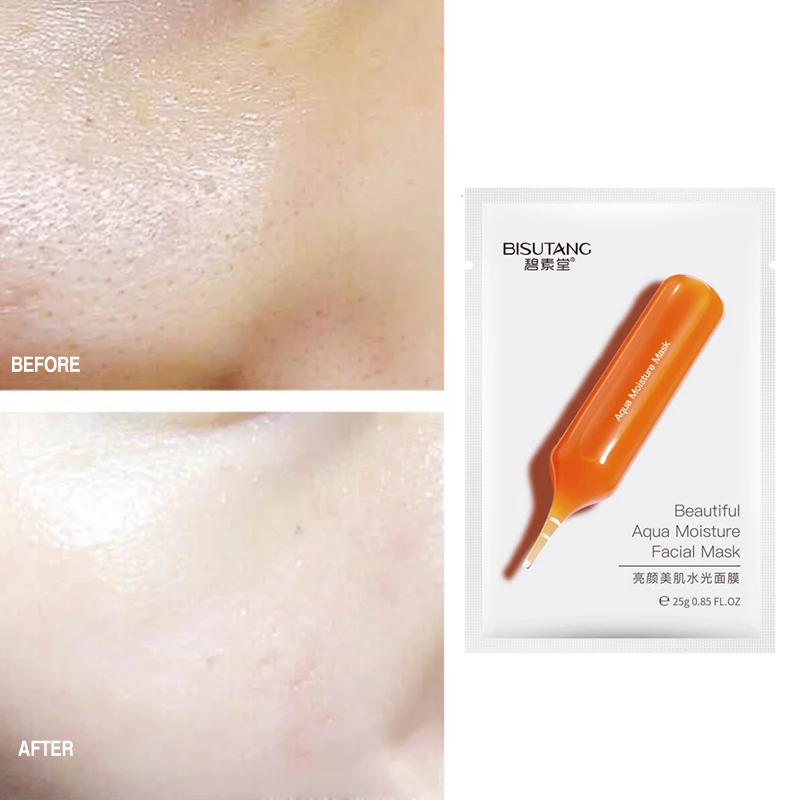 1/3/5pcs Blood Orange Facial Mask Korean Face Mask Moisturizing Replenish Skin Nourishing Hydrating Face Mask Face Skin Care