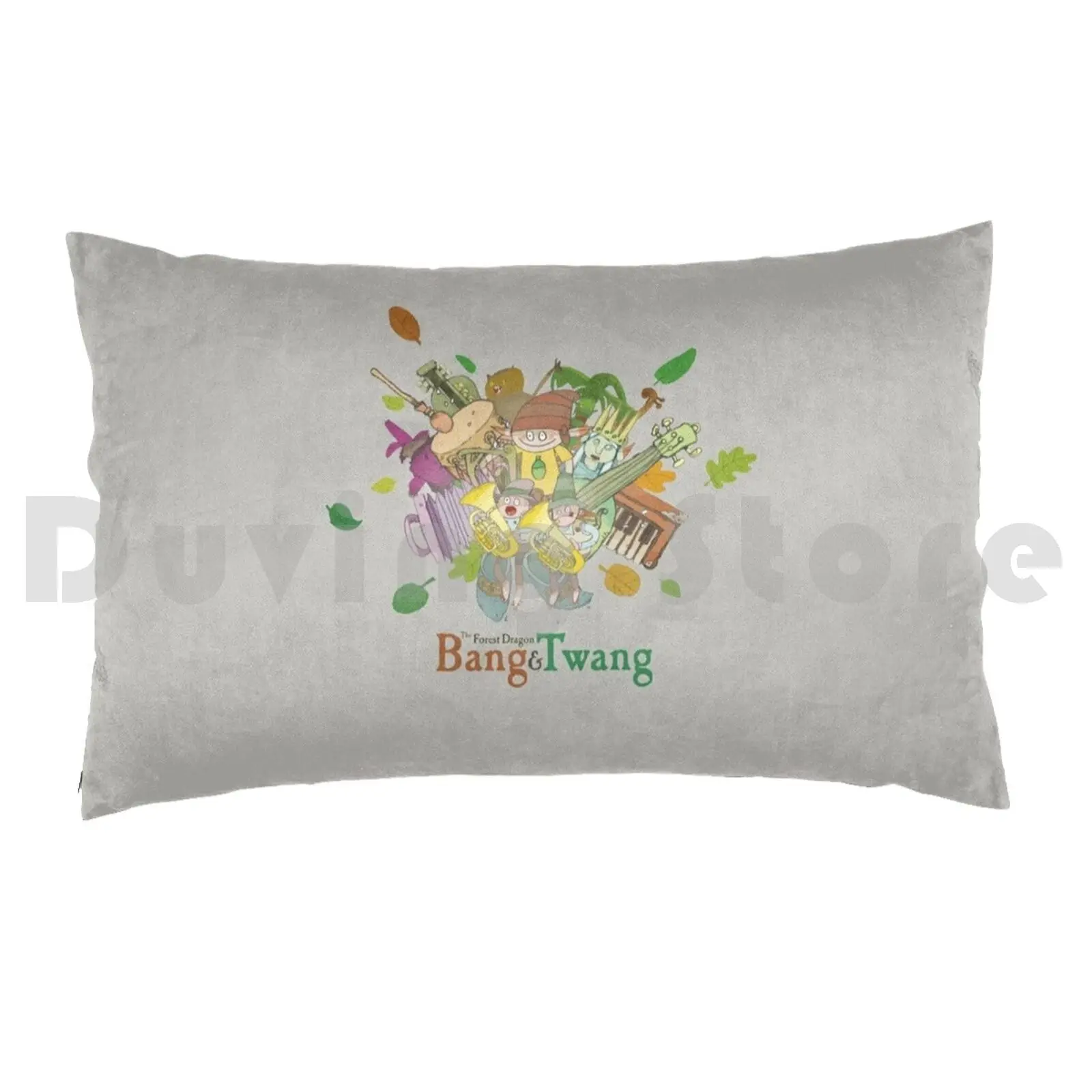 Pillow Case The Forest Dragon Bang & Twang 1929 Amazing Awesome Elf Greedy Boys