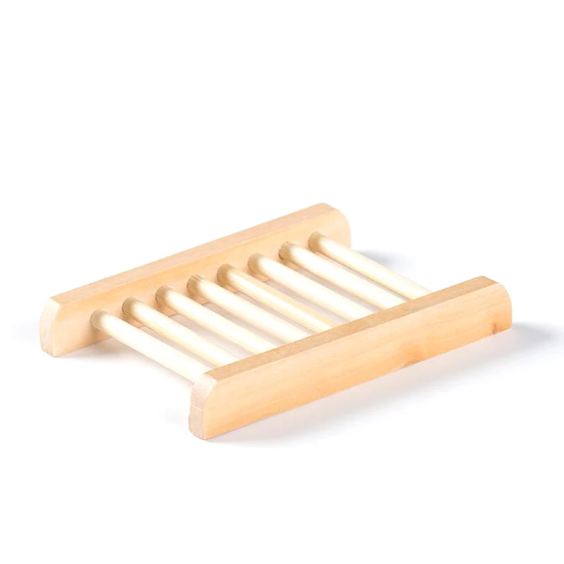 Nuova vendita calda in legno naturale di bambù scolapiatti portasapone portasapone portasapone portasapone