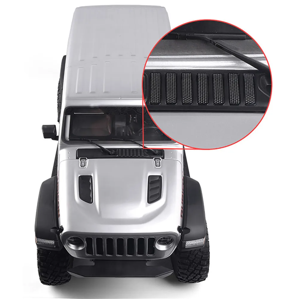 Engine Cover Filter Decoration Plate Car Shell Air-Condition Air Inlet Cover for SCX6 Wrangler Parts